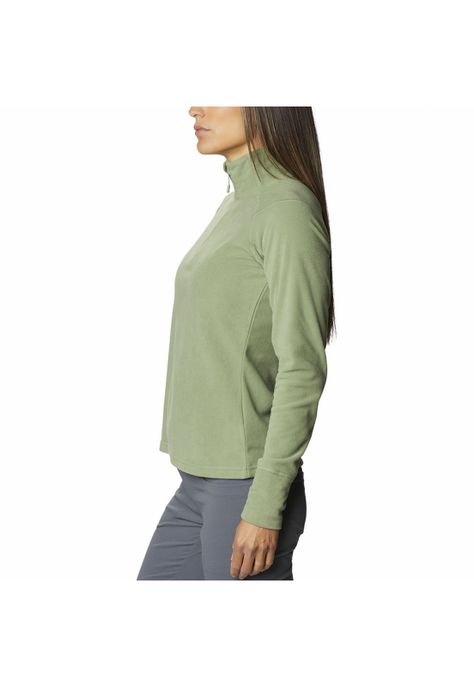 Polar Microchill 2.0 Zip Verde Mujer-1