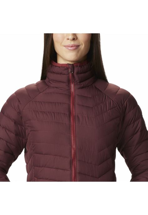 Parka Mujer Powder Lite Jacket Burdeo-5