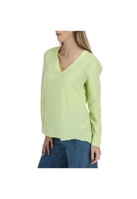 Blusa Manga Larga Mujer Lio Lima-1