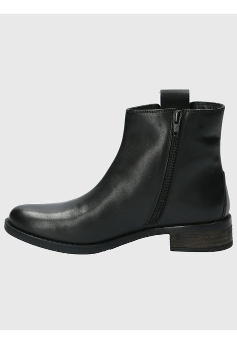 Botin Cuero Mujer Elder Negro-5