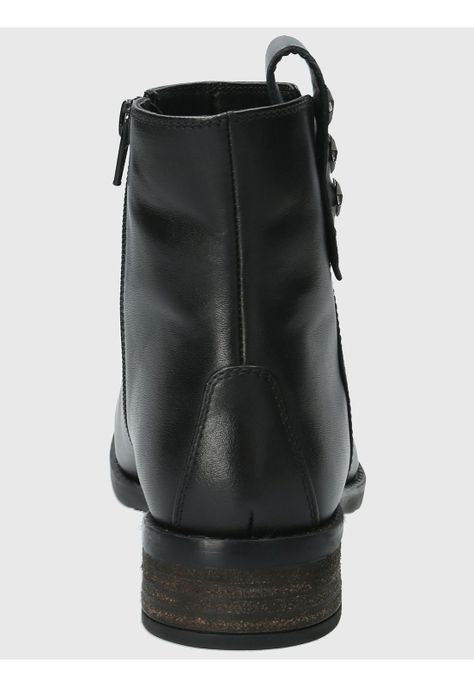 Botin Cuero Mujer Elder Negro-6