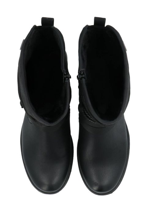 Bota Agliani Mujer Negro-7