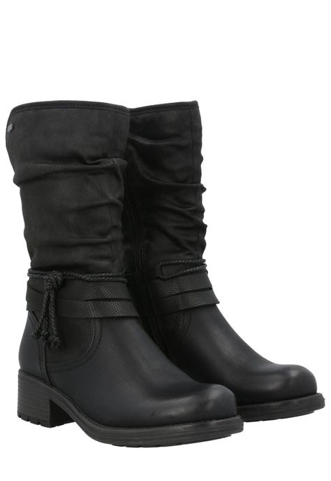 Bota Agliani Mujer Negro-8