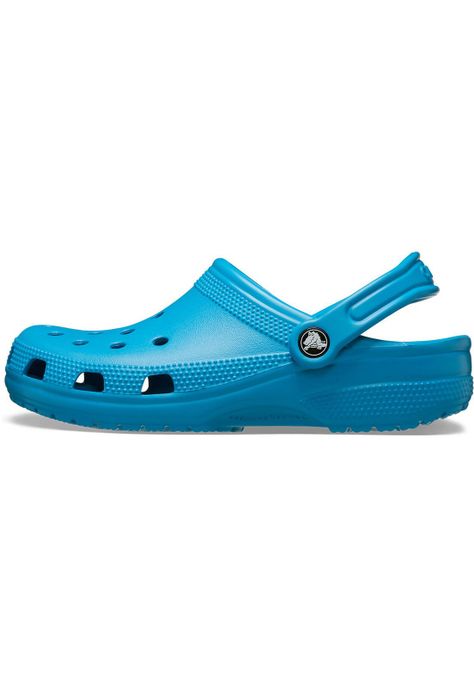 Zueco Crocs Mujer Classic Clog Azul-1