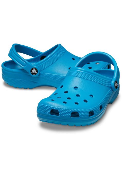 Zueco Crocs Mujer Classic Clog Azul-3