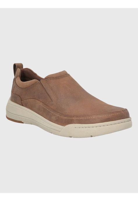 Zapatilla Cuero Café Hombre Hunt -0