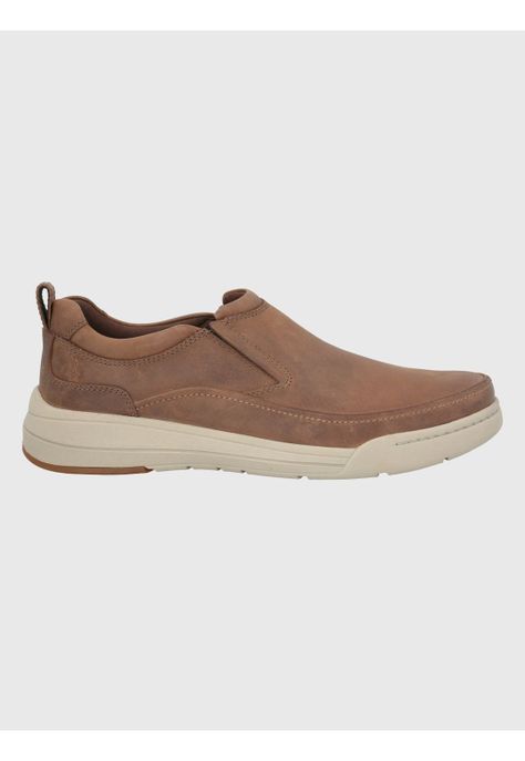 Zapatilla Cuero Café Hombre Hunt -1