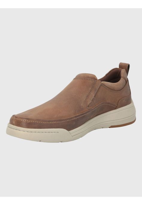 Zapatilla Cuero Café Hombre Hunt -3