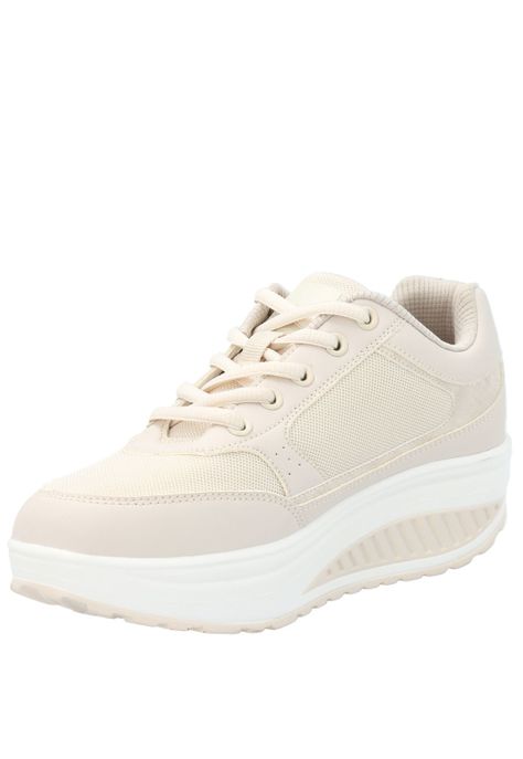 Zapatilla Mujer Coral Beige-4