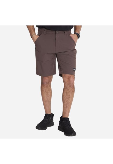 Short Impermeable Walkshort Marrón Hombre-0
