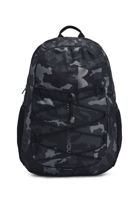 Mochila deportiva UA Hustle Camo Negro-0