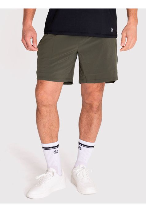 Short deportivo Hombre Performance Verde-0