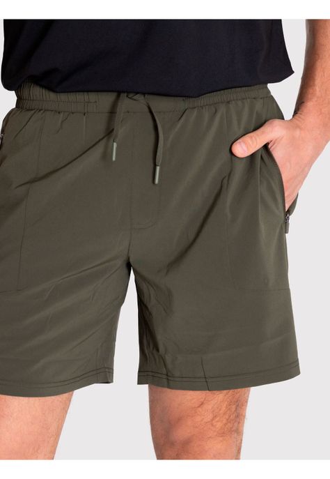 Short deportivo Hombre Performance Verde-3