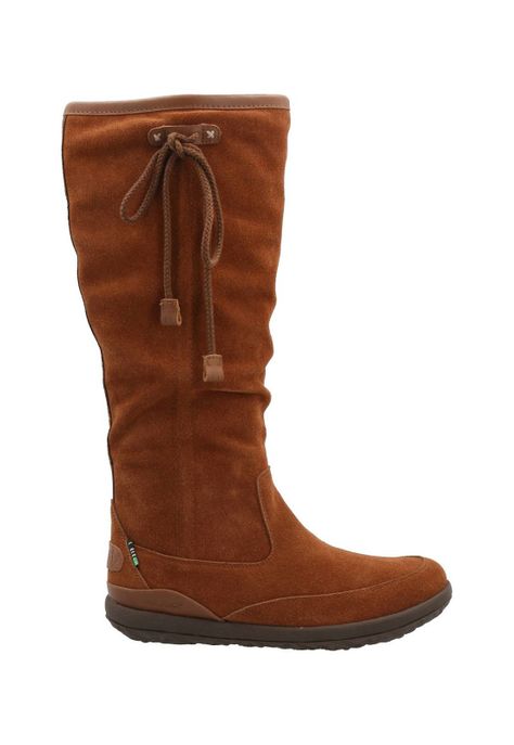 Bota Cuero Mujer New Amboro Café-0