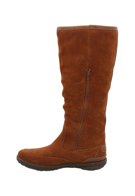 Bota Cuero Mujer New Amboro Café-5