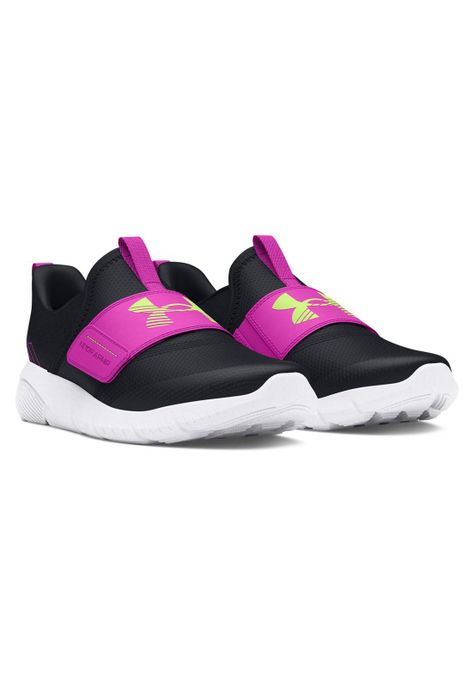 Zapatillas de Running Flash niñas Negro-5