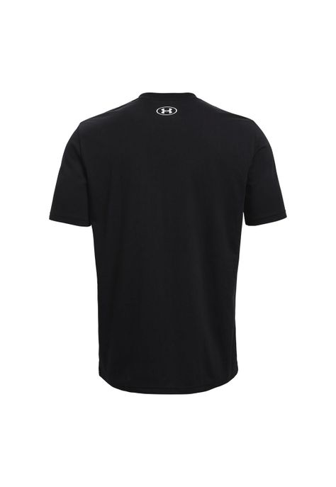 Polera manga corta ABC Camo hombre Negro-1