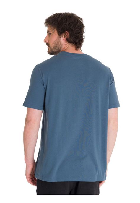Polera Historic Traditions 6 Hombre Azul Petróleo-3