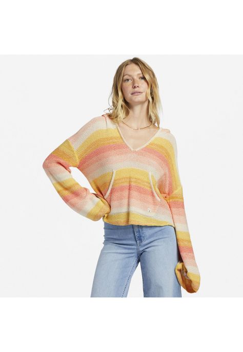 Sweater Mujer Baja Beach J Swtr Multicolor-0