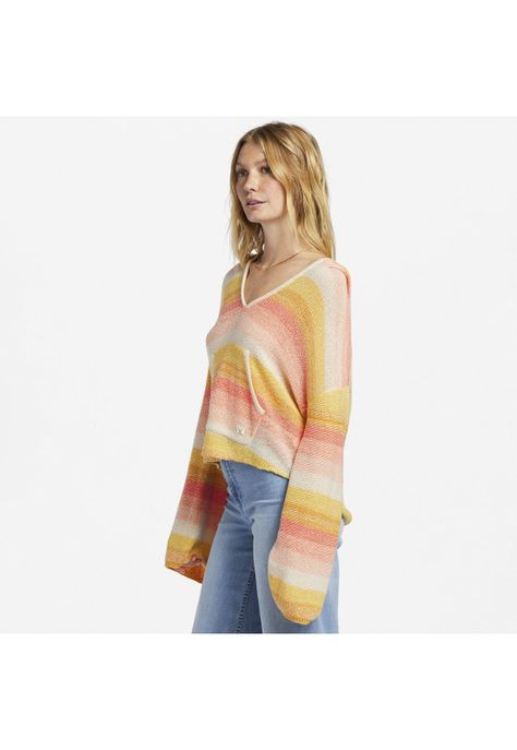 Sweater Mujer Baja Beach J Swtr Multicolor-2