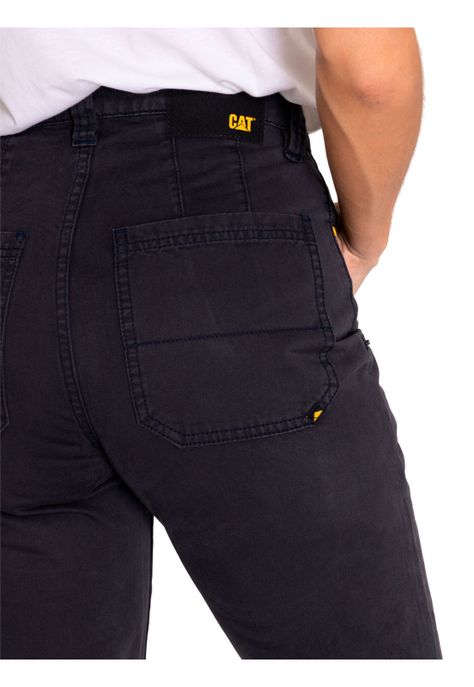 Pantalón Mujer Double Front Utility Bottom Negro-4