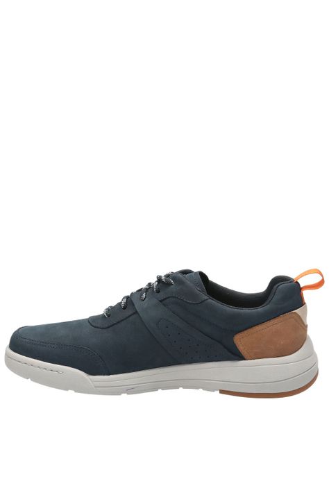 Zapatilla Cuero Hombre Molt Azul-5