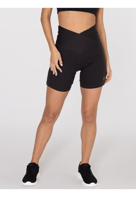 Calza Biker Mujer Elsa Negra-0