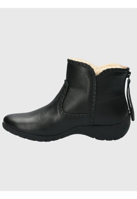 Botin Cuero Mujer Orla Negro-5