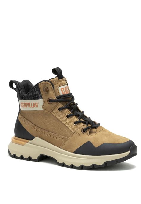 Zapatilla Con Caña Mujer Colorado Sneaker Beige-0