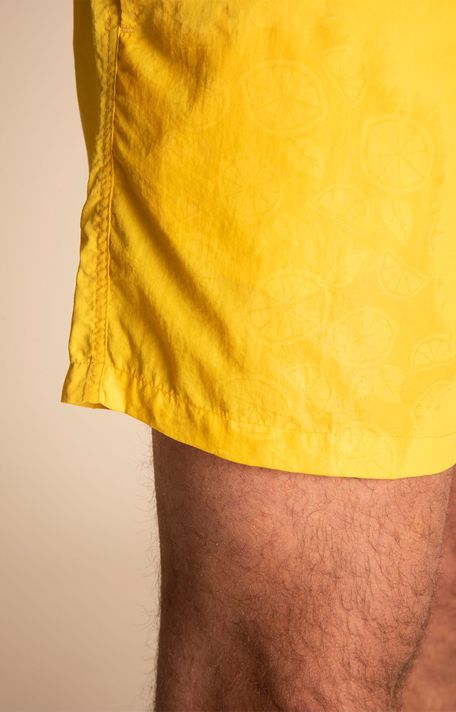 Traje de Baño Nylon Hombre Reactive Amarillo-7
