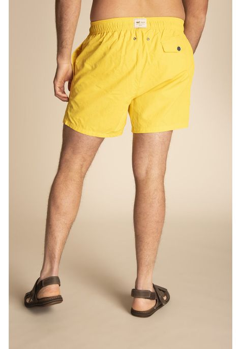 Traje de Baño Nylon Hombre Reactive Amarillo-5