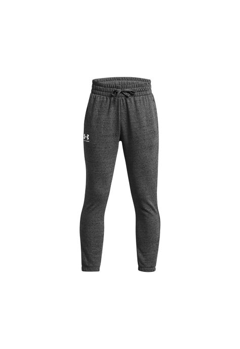 Joggers de rizo UA Rival Gris para niña-0