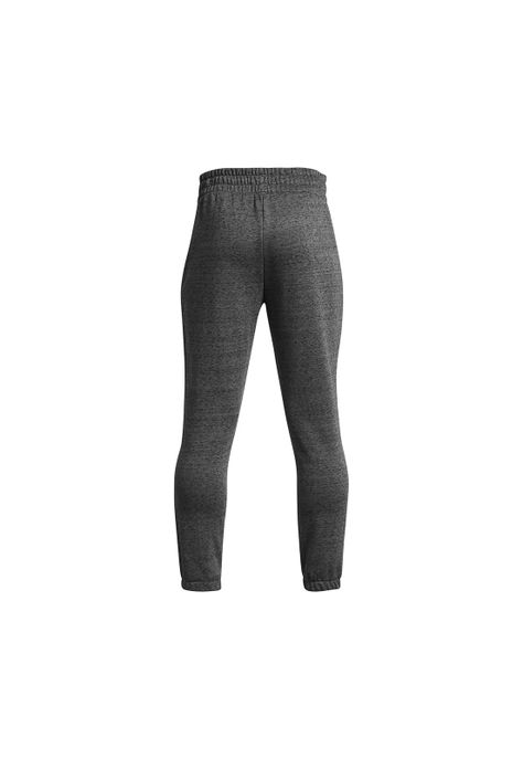 Joggers de rizo UA Rival Gris para niña-1