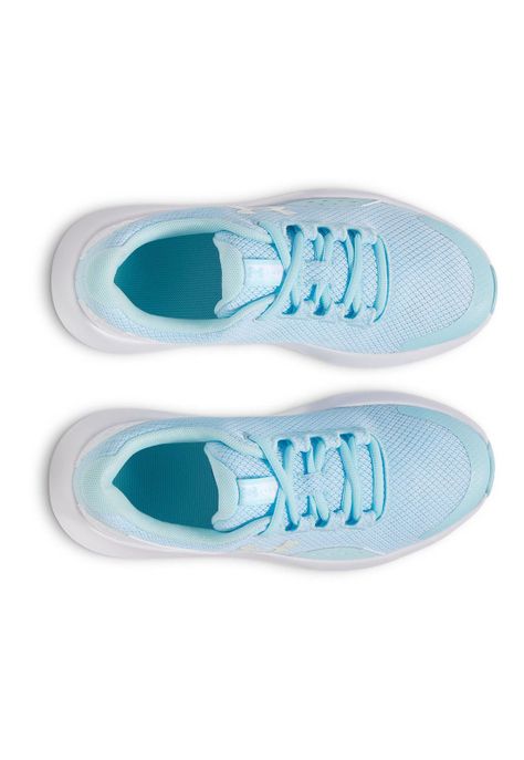 Zapatillas run Surge 4 para niñas Celeste-4