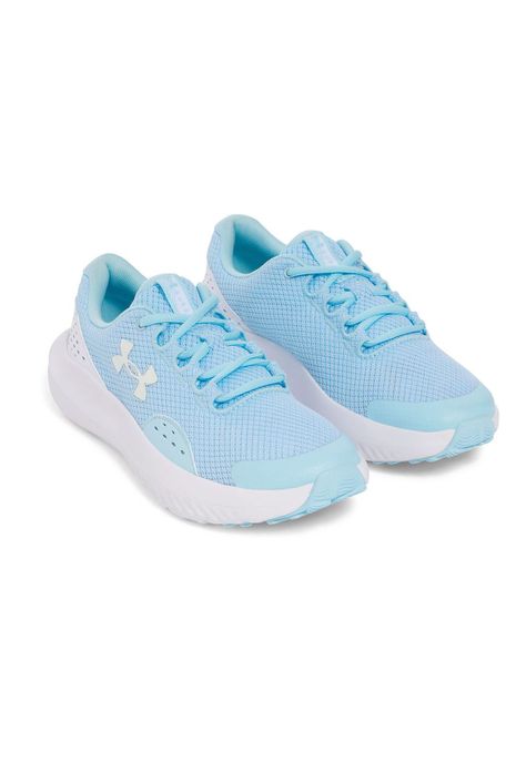 Zapatillas run Surge 4 para niñas Celeste-5