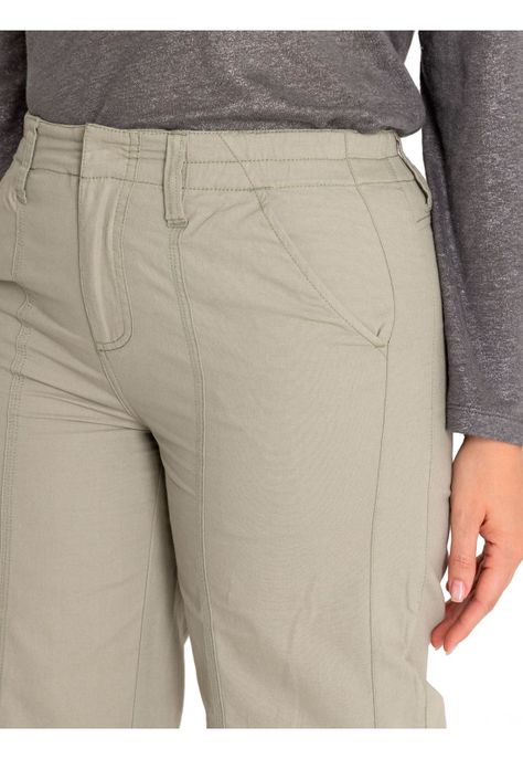 Pantalón Algodón Orgánico Mujer Adria Verde-7