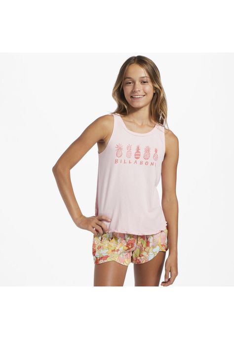 Polera S/M Niña Make It Tropica G Te Rosa-0