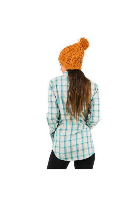 Camisa M/L Mujer Brighton W Gris -2