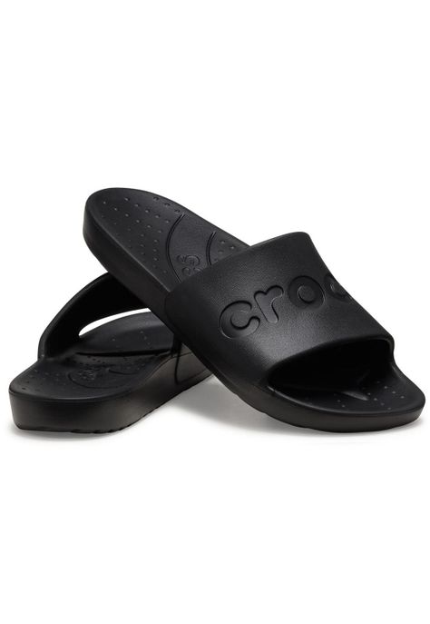 Sandalia Crocs Hombre Slide Negro-3
