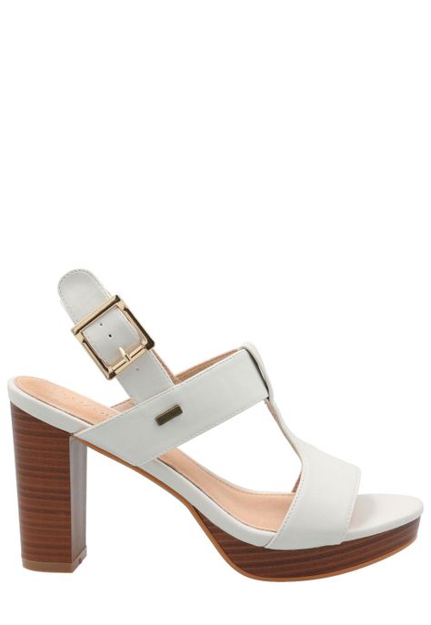 Sandalia Mujer Luciano Blanco -1