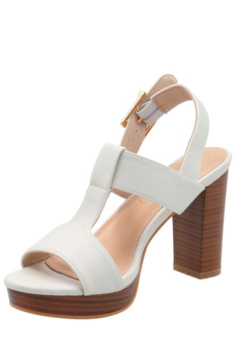 Sandalia Mujer Luciano Blanco -4