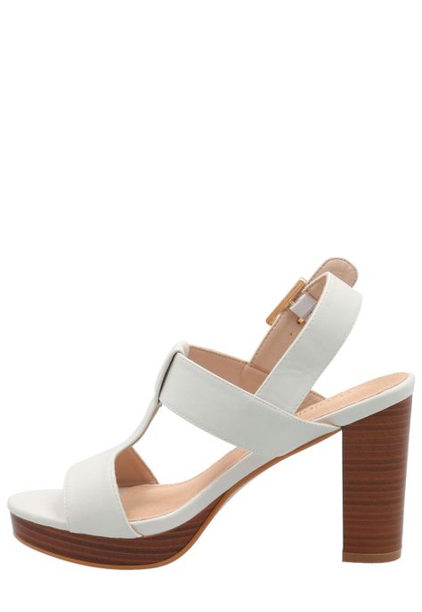Sandalia Mujer Luciano Blanco -5