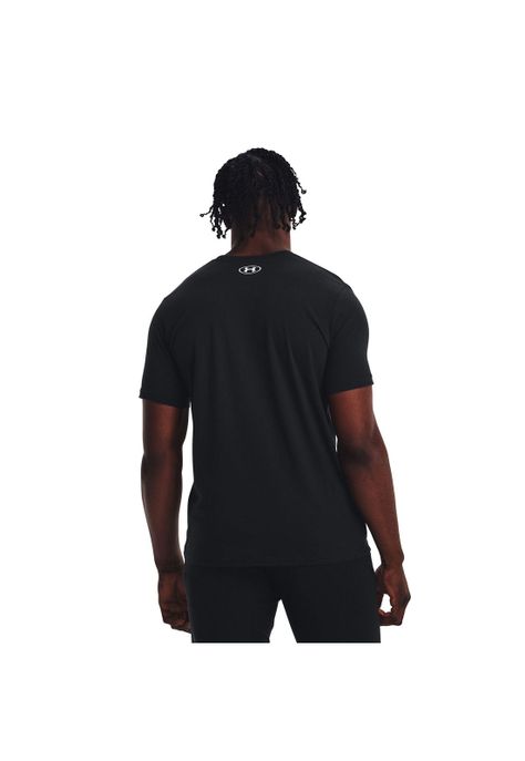 Polera UA Sportstyle Logo hombre Negro-4