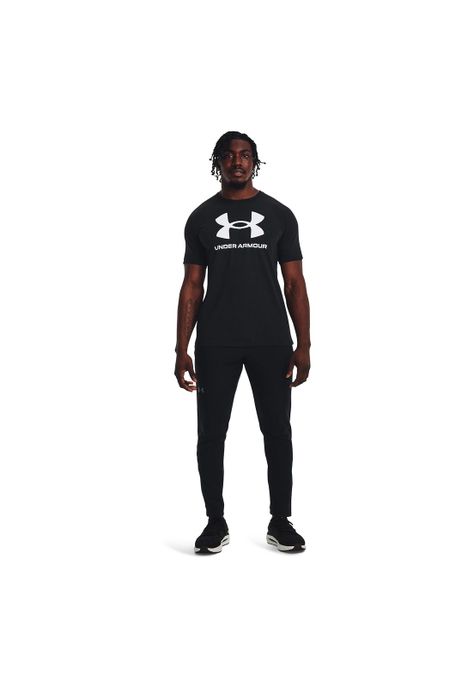 Polera UA Sportstyle Logo hombre Negro-5