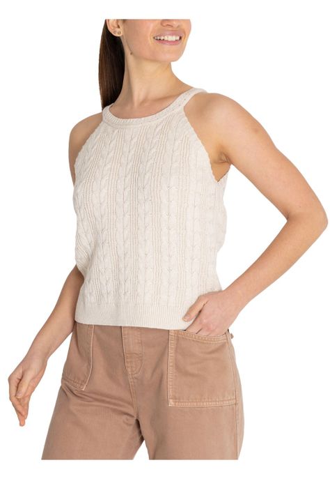 Polera Algodón Orgánico Beige Samar Mujer -5