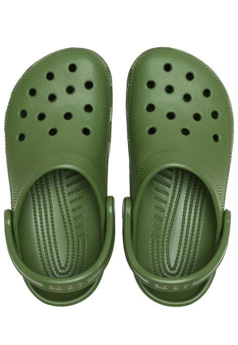 Zueco Crocs Hombre Classic Clog Verde-4