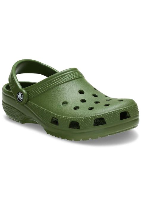 Zueco Crocs Hombre Classic Clog Verde-6