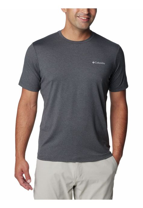 Polera Hombre Tech Trail Crew Neck Gris-0