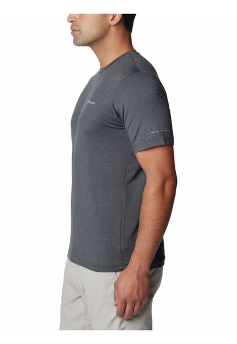 Polera Hombre Tech Trail Crew Neck Gris-1