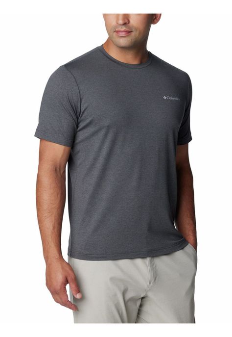 Polera Hombre Tech Trail Crew Neck Gris-4